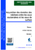 Acquisition des données des relations entre les eaux souterraines et les eaux de surface