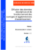 Diffusion des données descriptives et de fonctionnement des ouvrages et agglomérations d&#039;assainissement