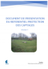 Document de présentation du référentiel protection des captages