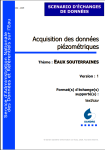 Image de Publication de la version 1 du scénario d'échanges text/csv sur l'Acquisition des données piézométriques