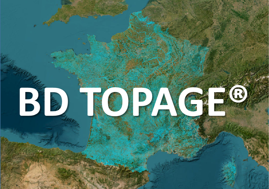 Image de Diffusion du millésime 2026 de la BD TOPAGE® Métropole